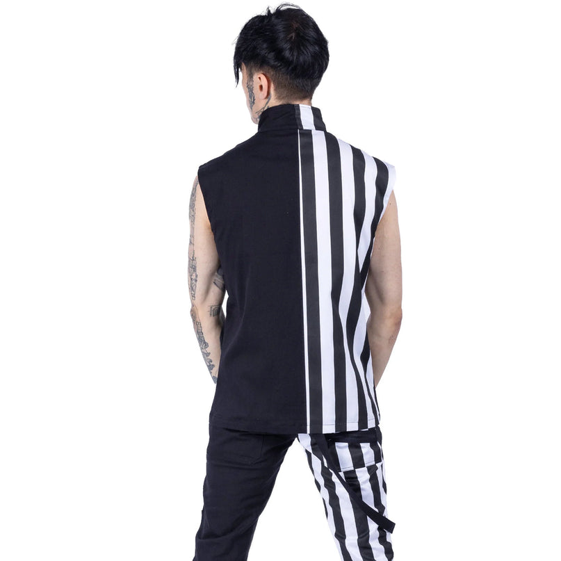 Heartless Cronus Vest | Black / White