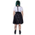 Heartless Odilie Pinafore Dress | Black / Grey