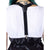Heartless Odilie Pinafore Dress | Black / Grey