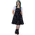 Heartless Odilie Pinafore Dress | Black / Grey