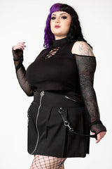 Killstar Dark Half Long Sleeve Top