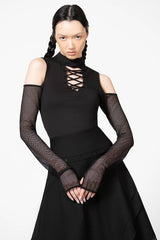 Killstar Dark Half Long Sleeve Top