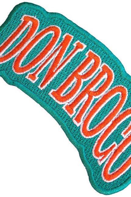Don Broco Orange Logo Woven Patch
