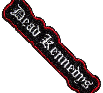 Dead Kennedys Text Logo Cut Out Woven Patch