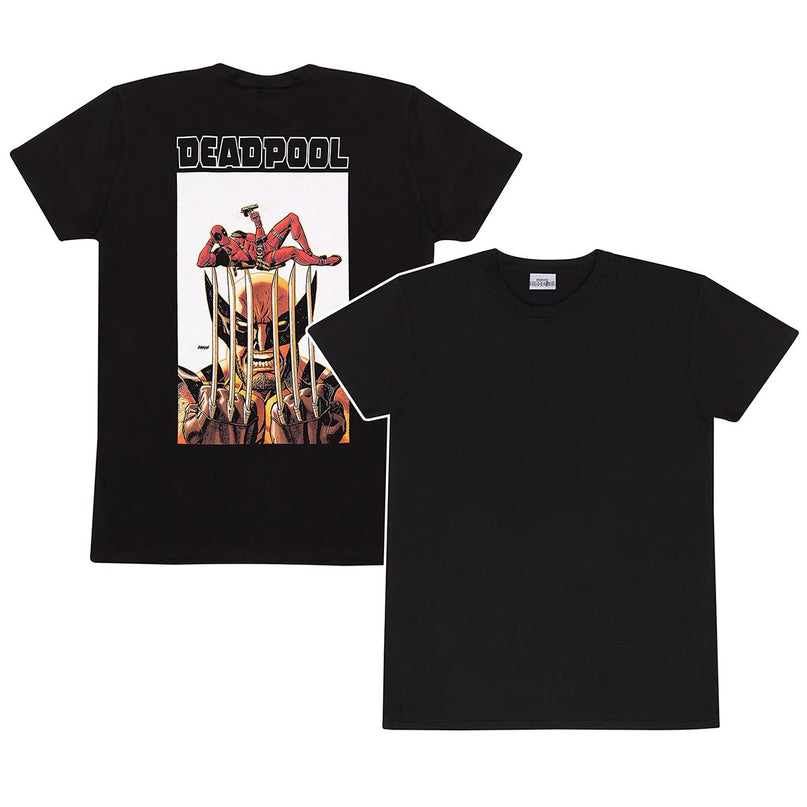 Deadpool T-Shirt | Striking Pose (Back Print)