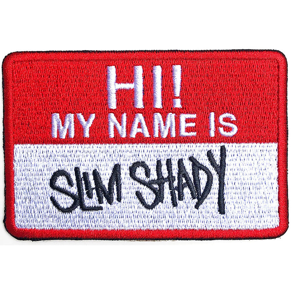 Eminem Patch | Slim Shady Name Tag