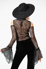 Killstar Enigma Lace Top