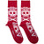 Five Finger Death Punch Socks | Pixeled Skull Repeat