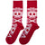 Five Finger Death Punch Socks | Pixeled Skull Repeat