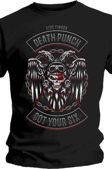 Five Finger Death Punch T-Shirt | Biker Badge