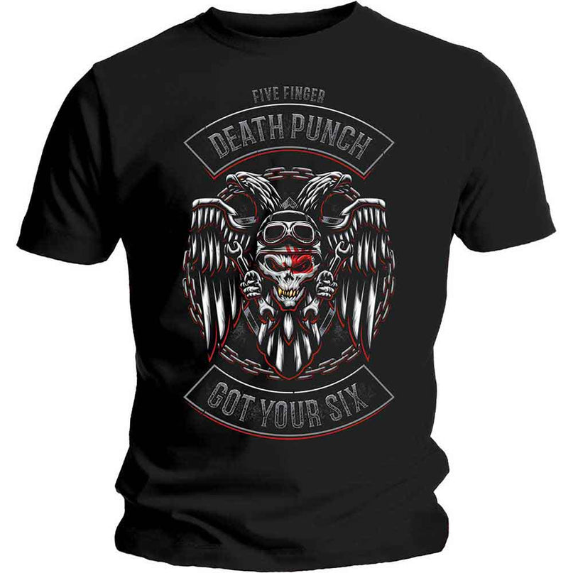 Five Finger Death Punch T-Shirt | Biker Badge