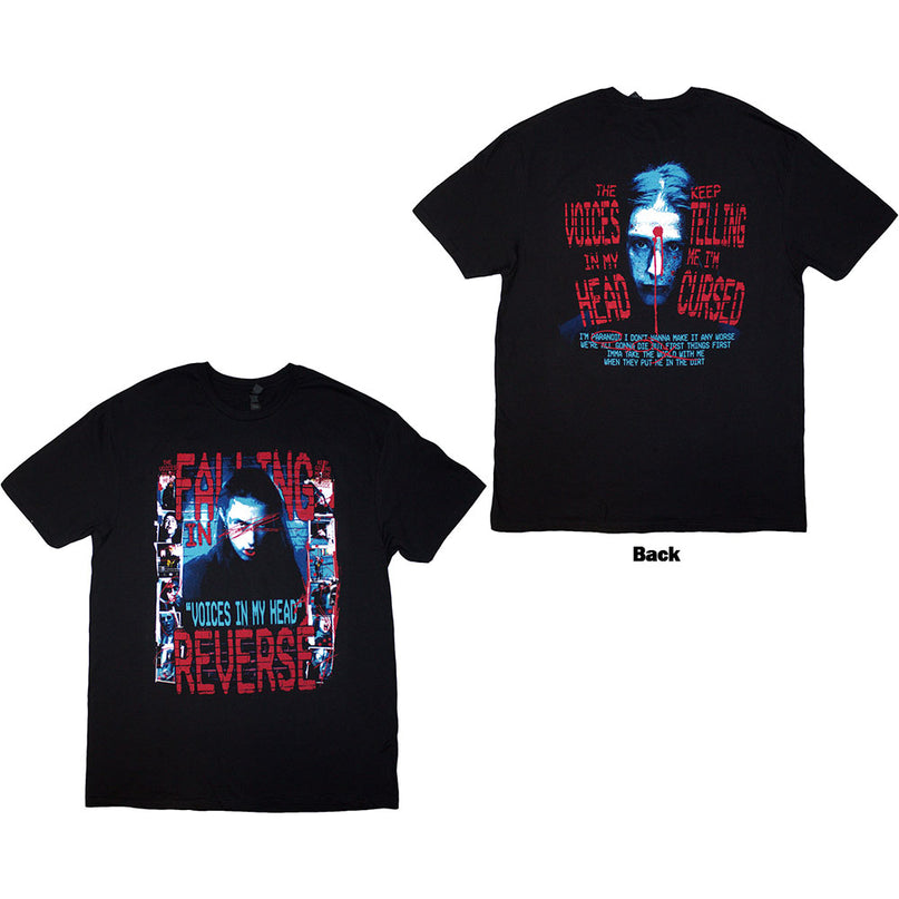 Falling In Reverse T-Shirt | Voice Collage (Back Print)