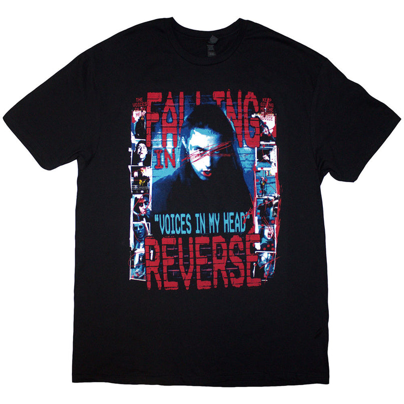 Falling In Reverse T-Shirt | Voice Collage (Back Print)
