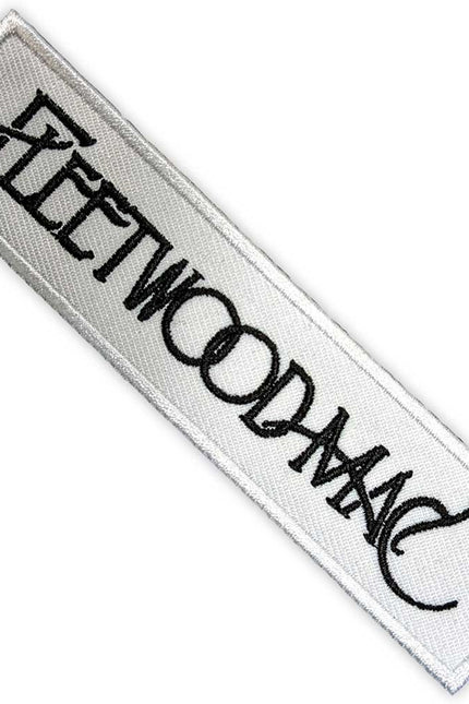 Fleetwood Mac Text Logo Patch