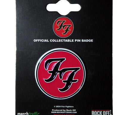 Foo Fighters FF Logo Pin Badge