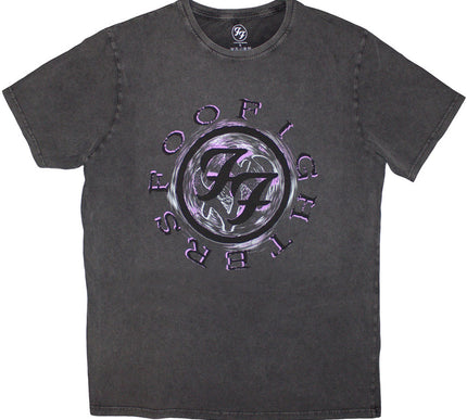 Foo Fighters T-Shirt | Wheel Logo Shadow