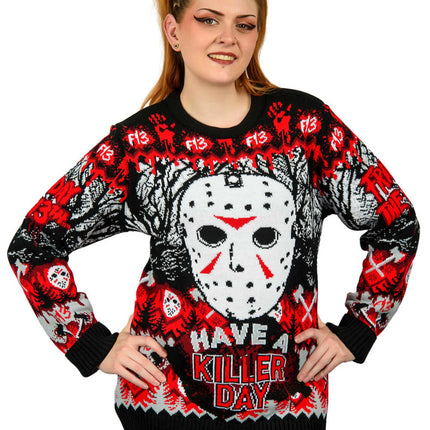 Friday the 13th Christmas Jumper