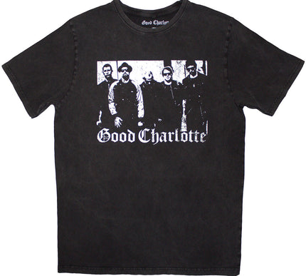 Good Charlotte T-Shirt | Band Photo / Stonewash
