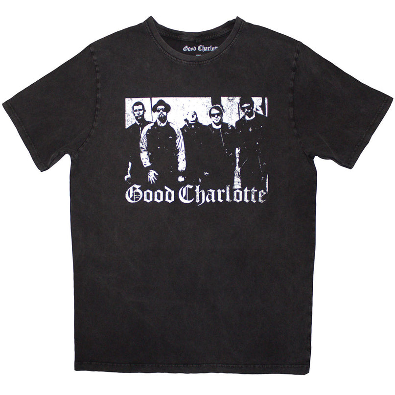 Good Charlotte T-Shirt | Band Photo / Stonewash