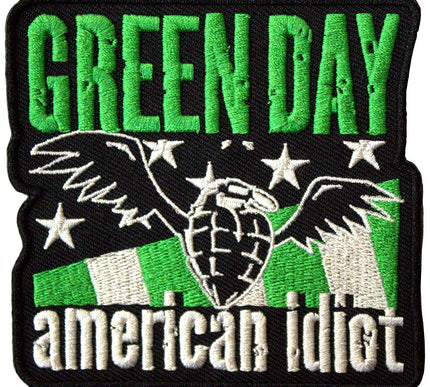 Green Day Patch | American Idiot Wings