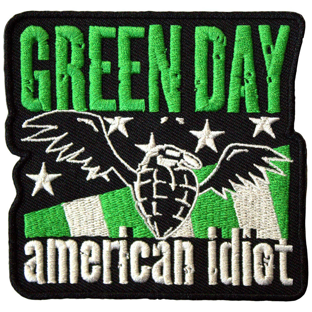 Green Day Patch | American Idiot Wings