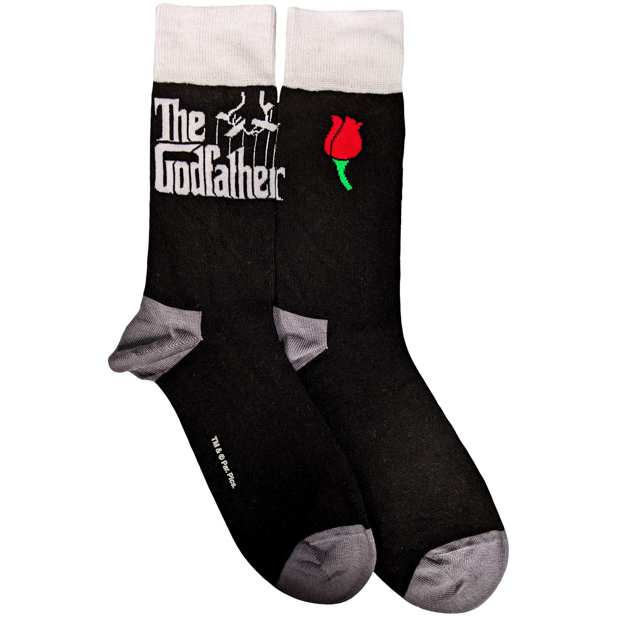 The Godfather Socks | Logo White