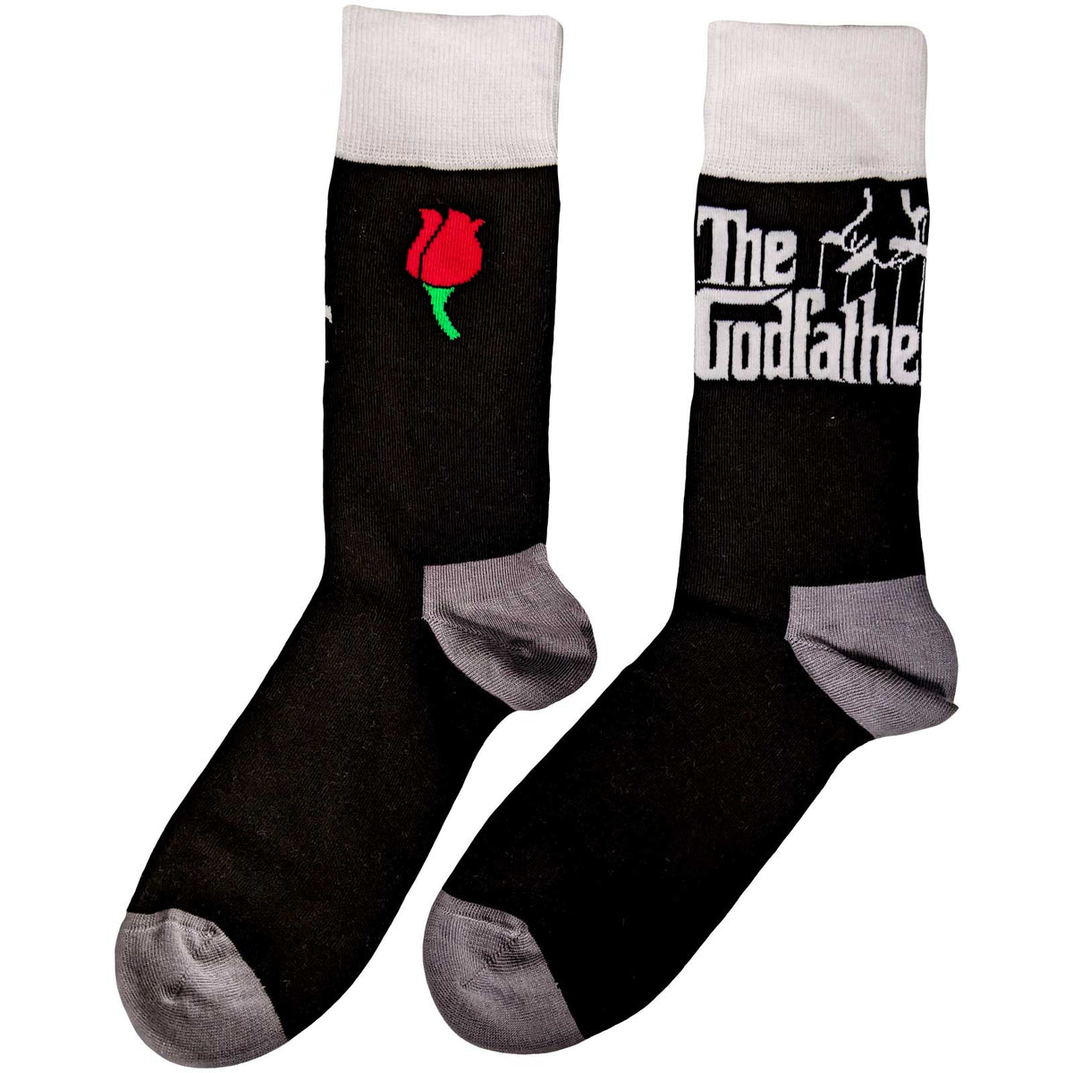 The Godfather Socks | Logo White