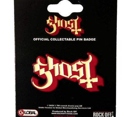 Ghost Red Shadow Pin Badge