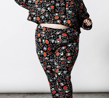 Killstar Gnomies Cropped Hoodie