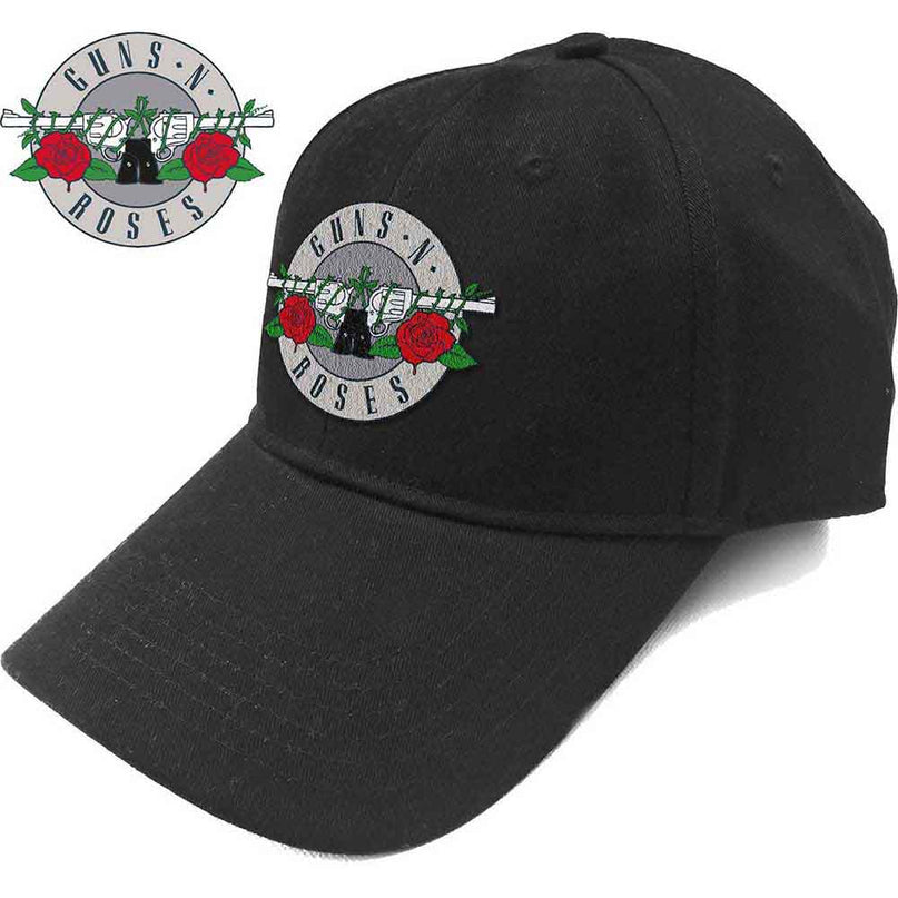 Guns N Roses Silver Circle Logo Cap