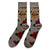 Guns N Roses Bullet Roses Socks | Grey