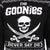 The Goonies Knitted Jumper | Never Say Die