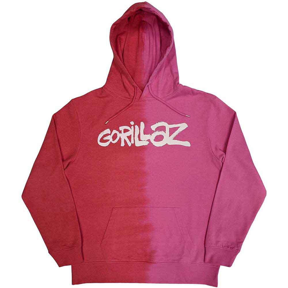 Gorillaz Hoody | Two-Tone Brush Logo (Wash Collection)