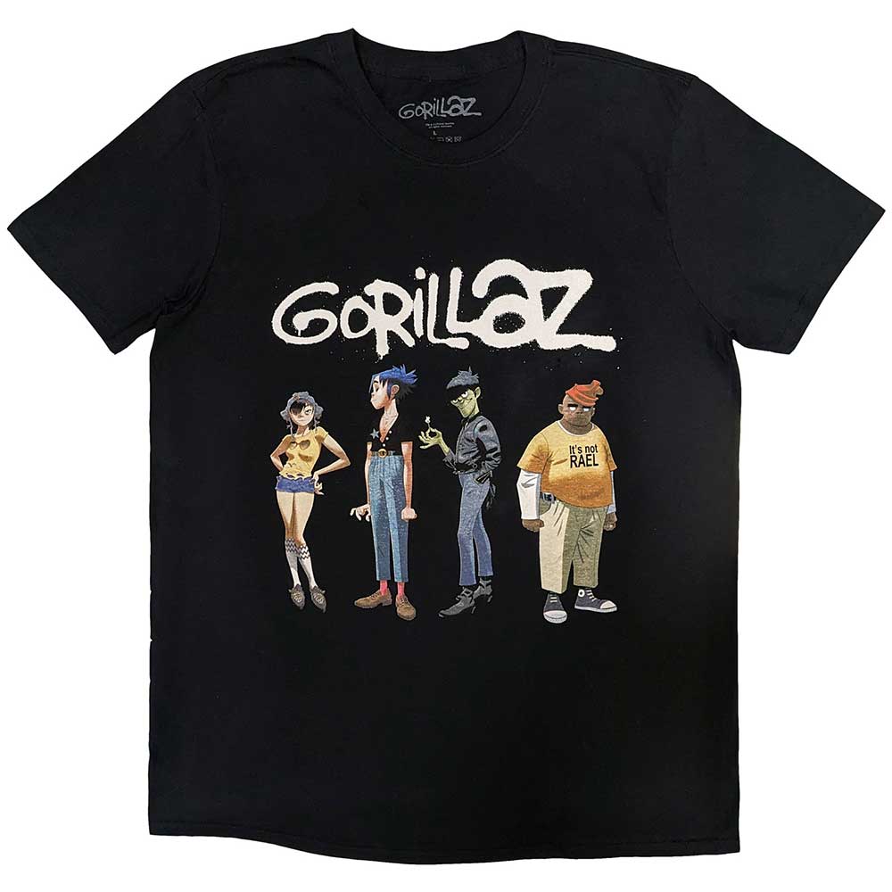 Gorillaz T-Shirt | Spray Logo Group