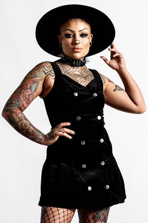 Killstar Griselda Corduroy Dress