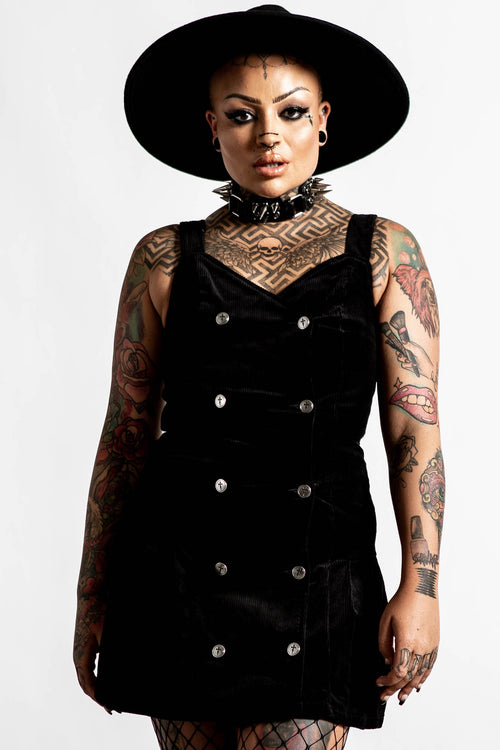 Killstar Griselda Corduroy Dress