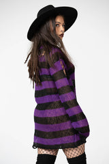 Killstar Hazed Out Knit Sweater