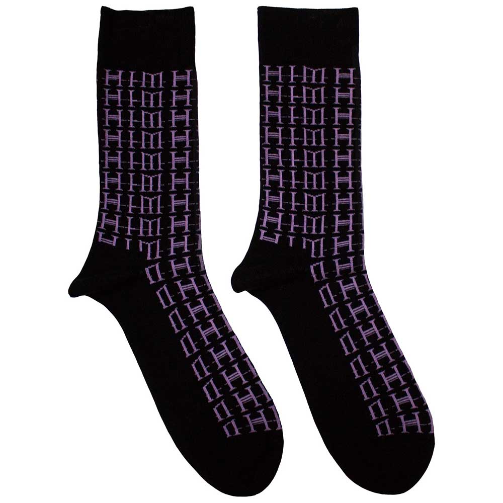 Him Logo Repeat Socks
