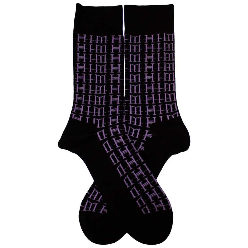 Him Logo Repeat Socks