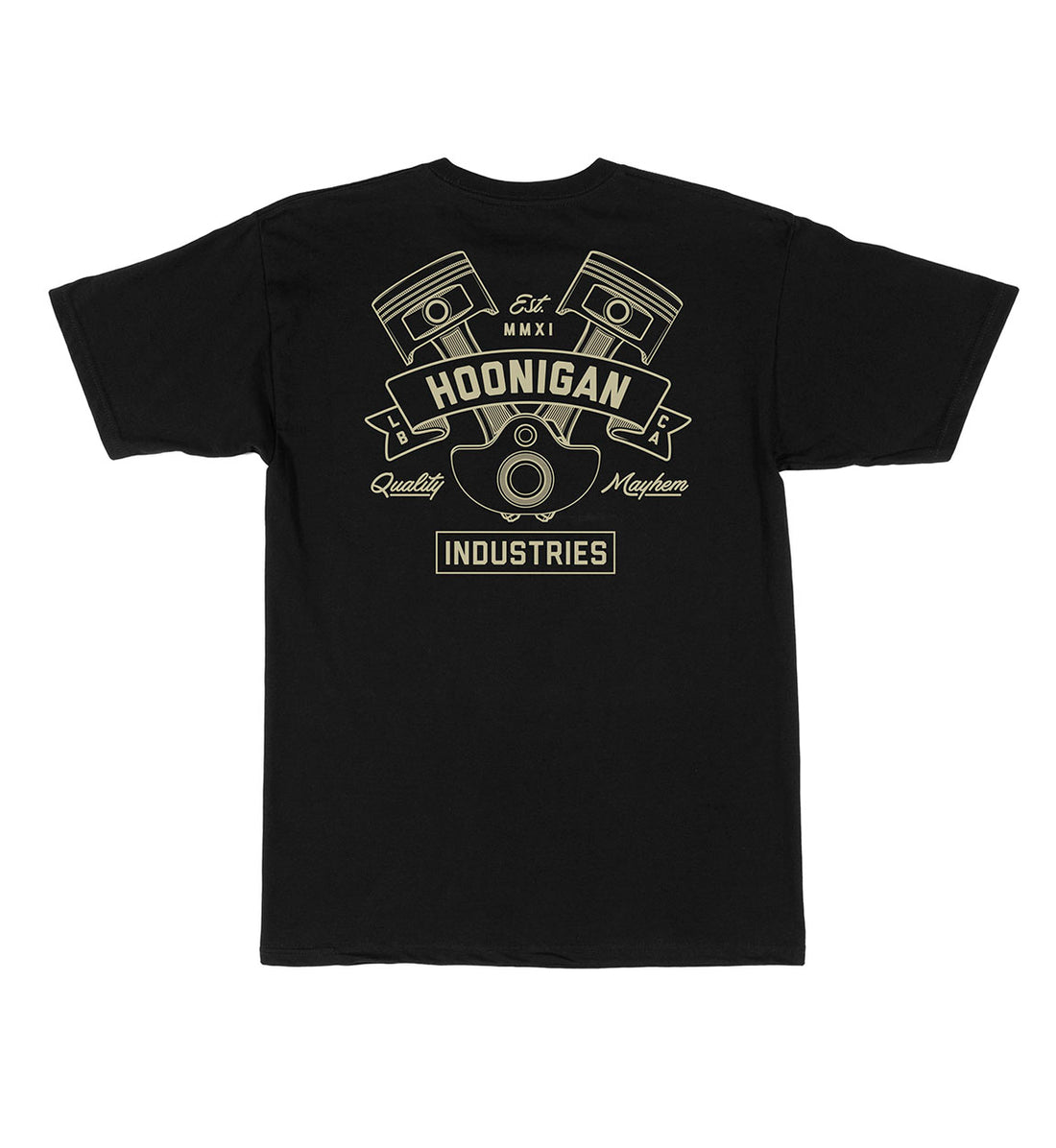 Hoonigan Cranked T-Shirt | Black