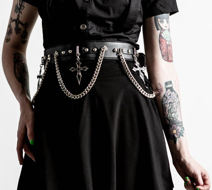 Killstar Hope To Die Cross Belt
