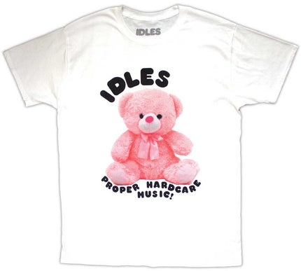 Idles Proper Hardcore T-Shirt | White
