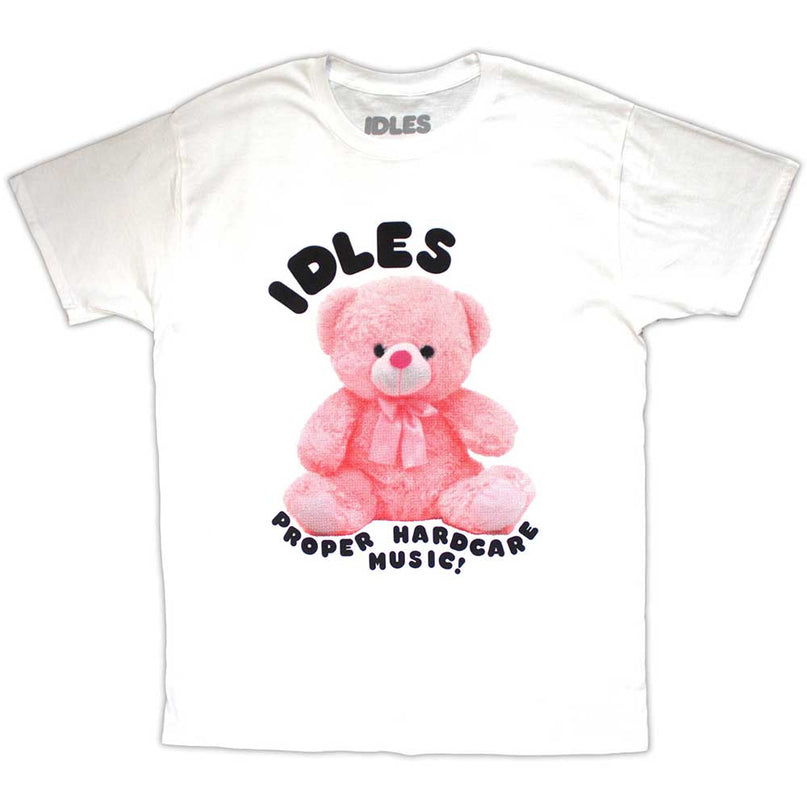 Idles Proper Hardcore T-Shirt | White