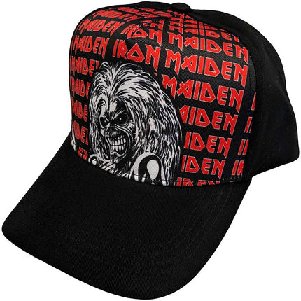 Iron Maiden Cap | Eddie Logo Repeat