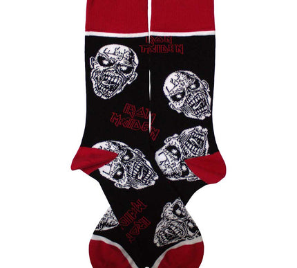 Iron Maiden Eddie Skulls Socks
