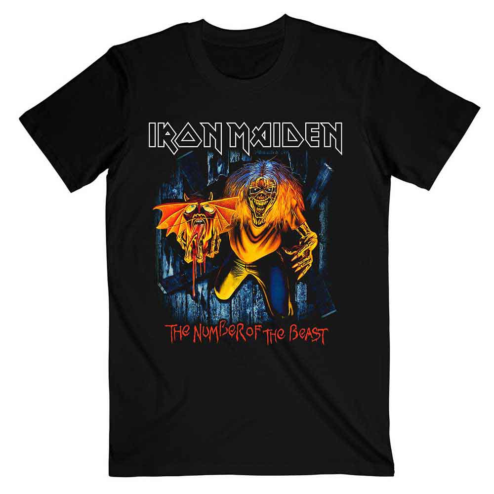 Iron Maiden T-Shirt | Eddie Panel Burst