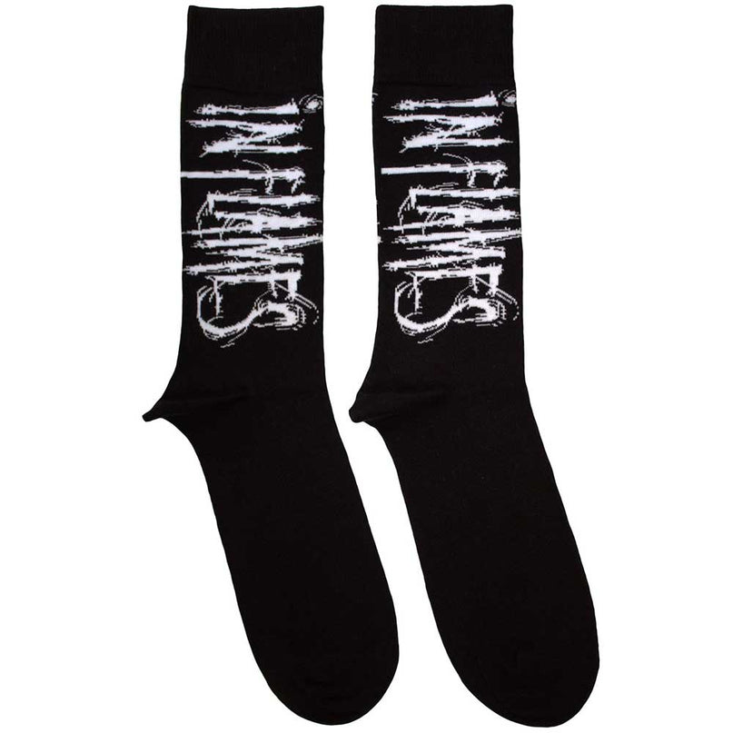 In Flames Logo Socks