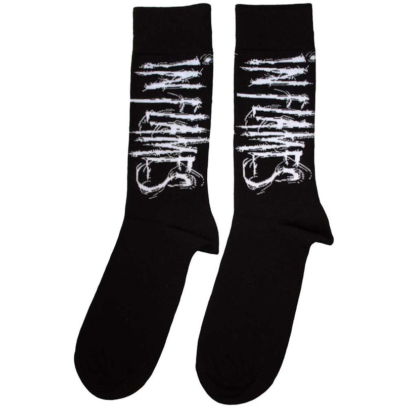 In Flames Logo Socks