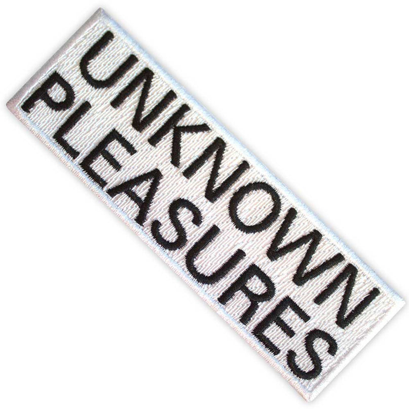 Joy Division Unknown pleasures Woven Patch