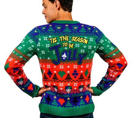 DC The Joker Christmas Jumper